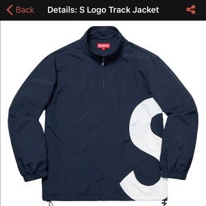 Supreme S logo Track Jacket